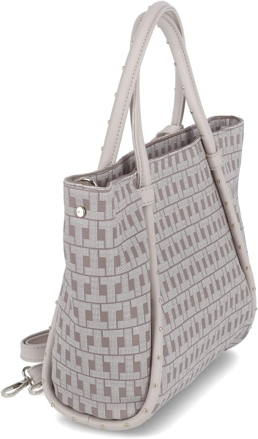 Tamaris Shopper Linn 32265 Damen Handtaschen Ornament Einheitsgrösse Lighttaupe, Einheitsgrö&#x