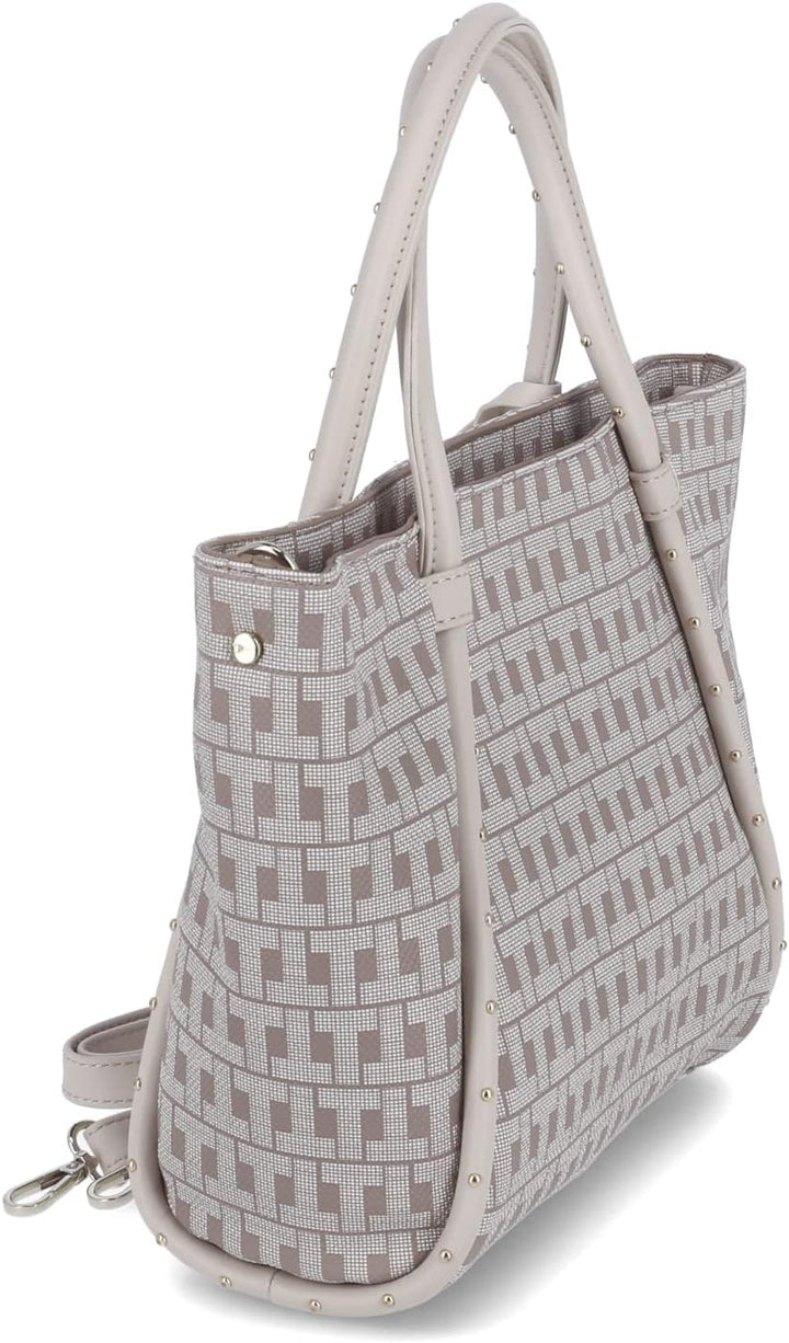Tamaris Shopper Linn 32265 Damen Handtaschen Ornament Einheitsgrösse Lighttaupe, Einheitsgrö&#x