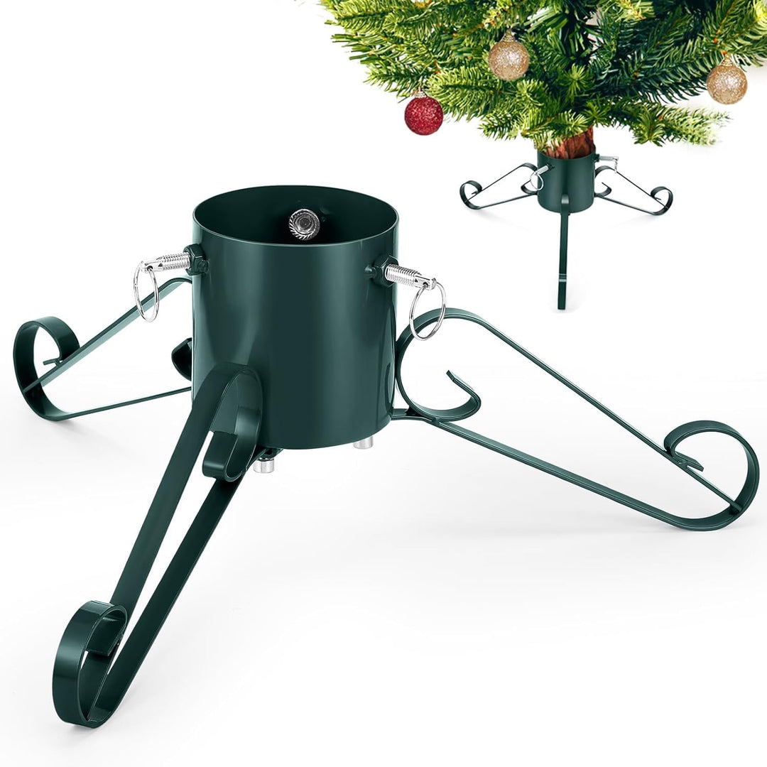 LATERN 53CM Metall Weihnachtsbaumständer, Schwerlast Weihnachtsbaumhalter Ersatz Weihnachtsbaumhalte