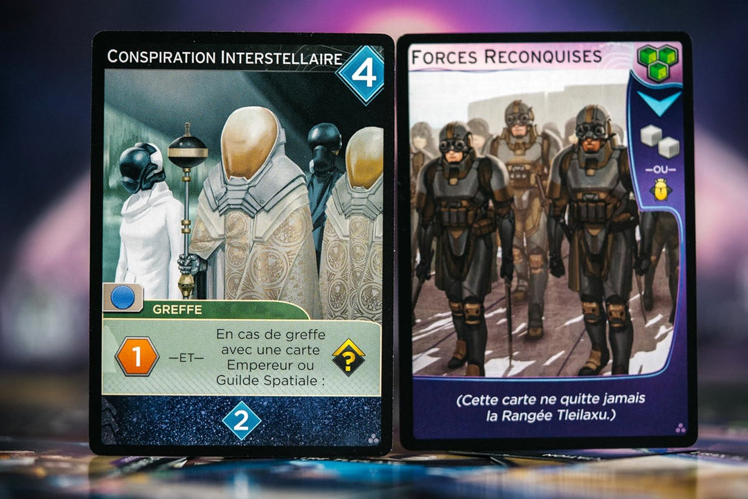 Dune Imperium (Erweiterung: Unsterblichkeit) - Gesellschaftsspiel - französische Version