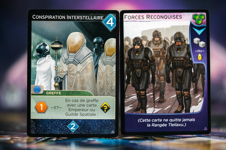 Dune Imperium (Erweiterung: Unsterblichkeit) - Gesellschaftsspiel - französische Version