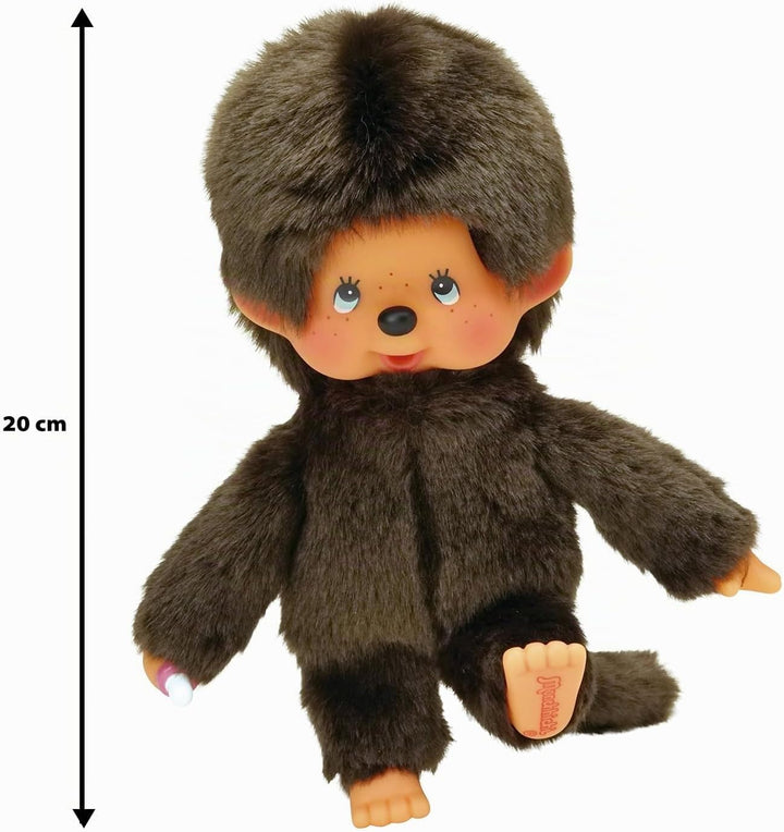 BANDAI - Monchhichi - Kuscheltier Monchhichi Original - Ikonisches Affenkuscheltier der 80er Jahre,