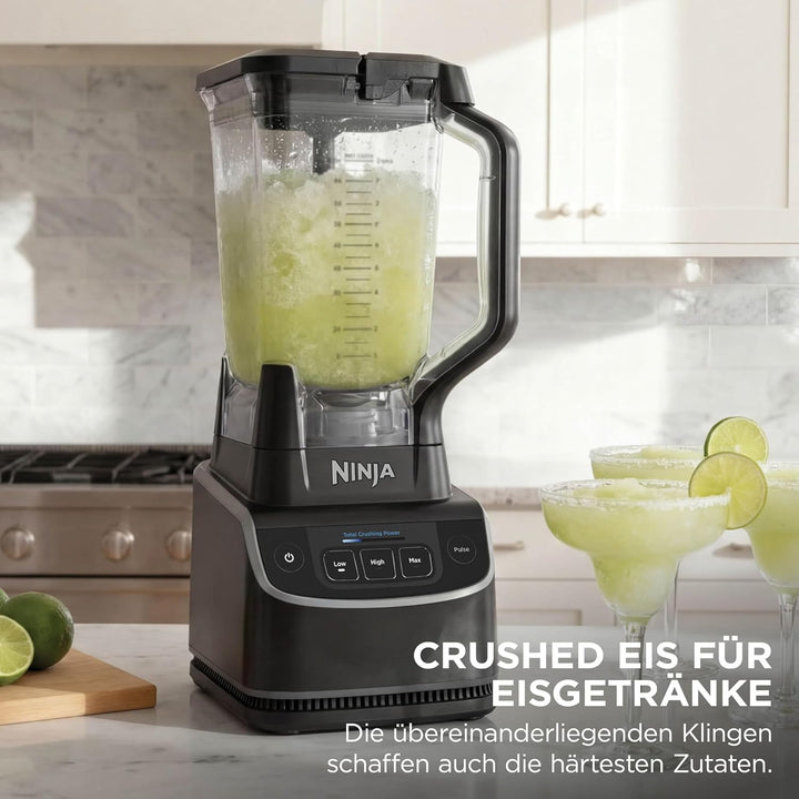 Ninja UltraCrush Mixer, 3 Geschwindigkeitsstufen, manueller Modus Impuls, Gefäss mit 1,9 Liter Fassu