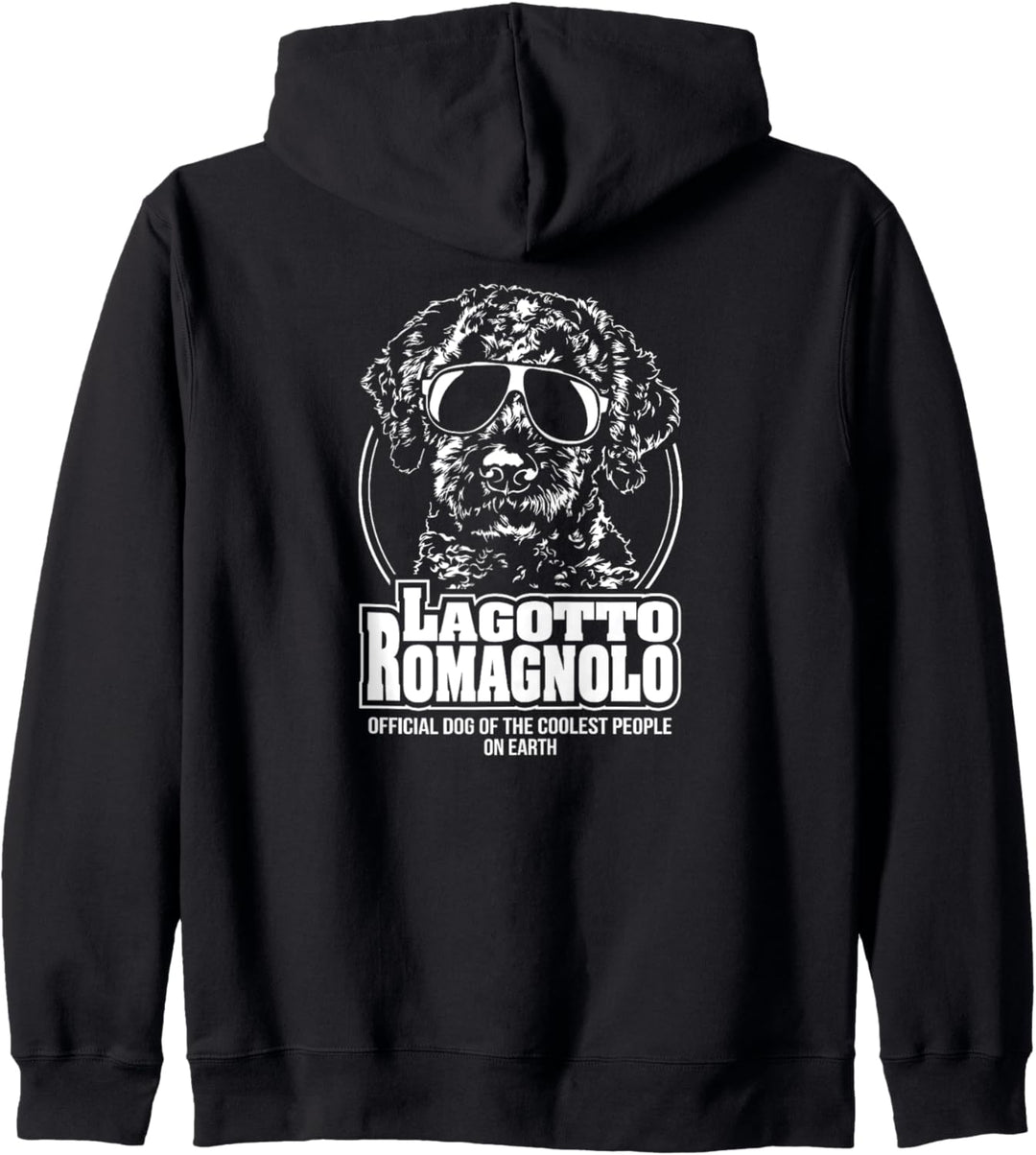Lustiger Lagotto Romagnolo coolest people Hund Hundespruch Kapuzenjacke