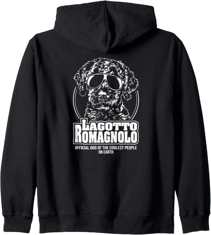 Lustiger Lagotto Romagnolo coolest people Hund Hundespruch Kapuzenjacke
