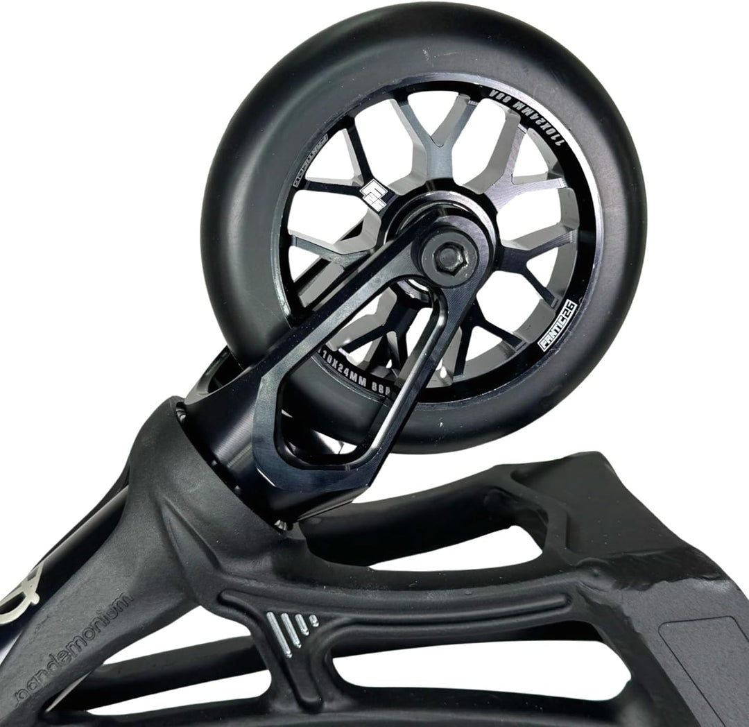 Fantic26 Spy7 Stunt Scooter Rolle I Trick I Tret I Kinder I Roller I Wheel I 110mm I ABEC 11 I Schne