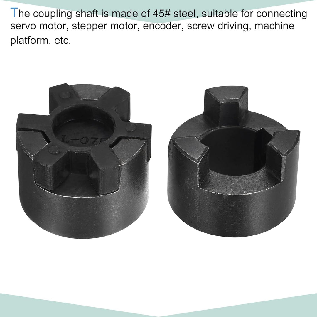 sourcing map Flexible Kupplungswelle 16 mm bis 24 mm 51 mm x 44 mm Motorkupplungsgelenk