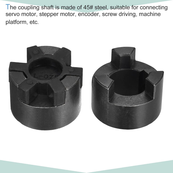 sourcing map Flexible Kupplungswelle 16 mm bis 24 mm 51 mm x 44 mm Motorkupplungsgelenk