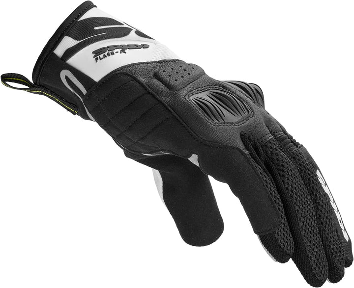 SPIDI, Flash-R Evo, Herren-Motorrad-Handschuhe, schützend & strapazierfähig, Sommerhandschuhe, wasse