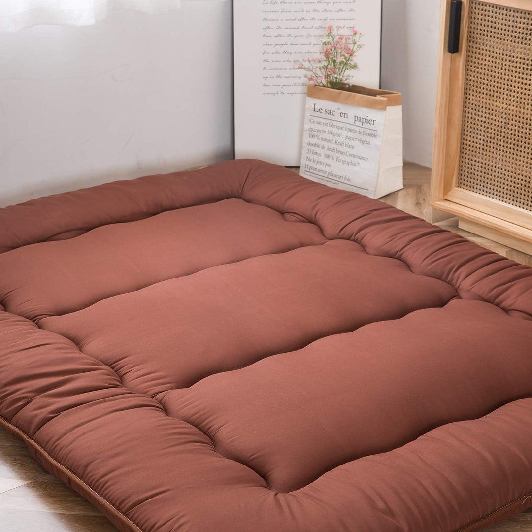 MAXYOYO Klappmatratze Futon Matratze Bodenmatratze Gepolsterte Japanische Tatami Gesteppte Bett, Dic