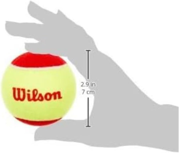 Wilson Starter Tennis Balls rot/gelb 7 Single, rot/gelb 7 Single