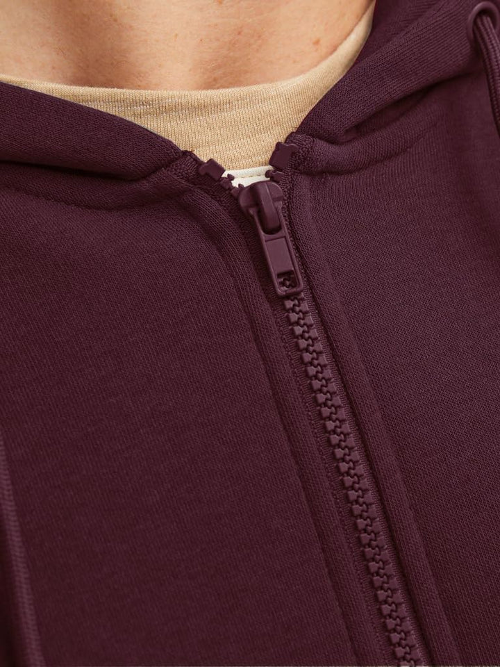 JACK &amp; JONES Jungen Jjebradley Zip Hood Noos Veste Sweat-Shirt