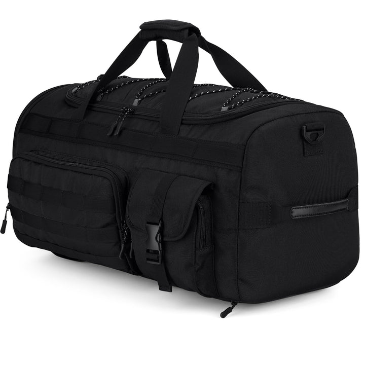 Gonex 45L Sporttasche & Reisetasche Herren, 3-in-1 Tragbar Taktische Trainingstasche mit Schuhfach –