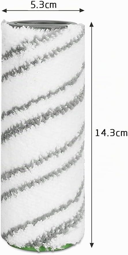 Yolando 4 Stück Rollenbürste für Kärcher FC7 FC5 FC3 Cordless Bodenreiniger Teile Zubehör Nass-&amp;Troc