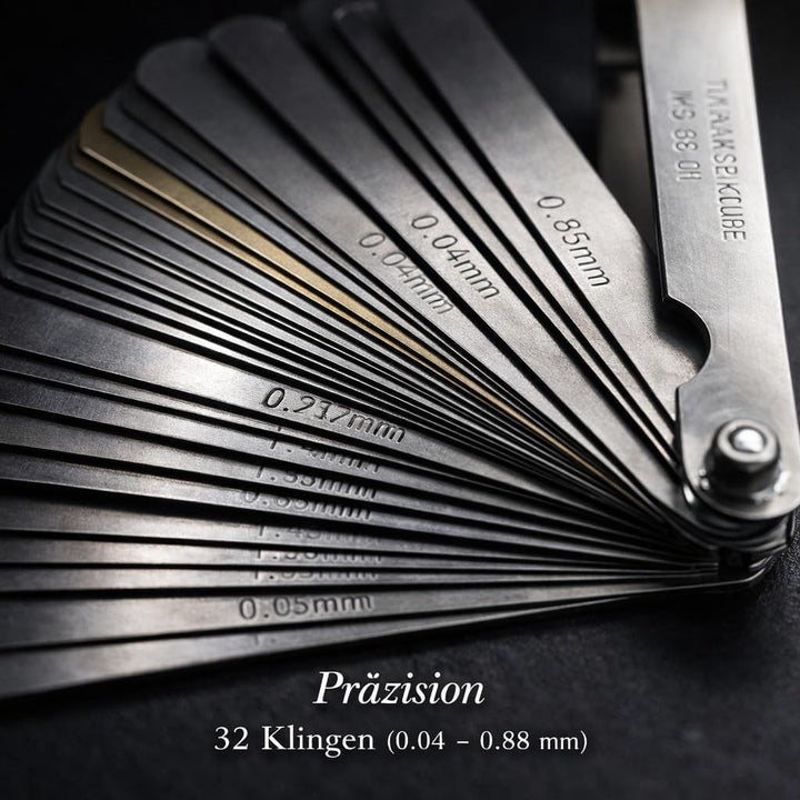 Gitarren Tool Set mit Sander Radius Gauge, String Action Ruler Griffbrettschutz für Gitarren und Bas