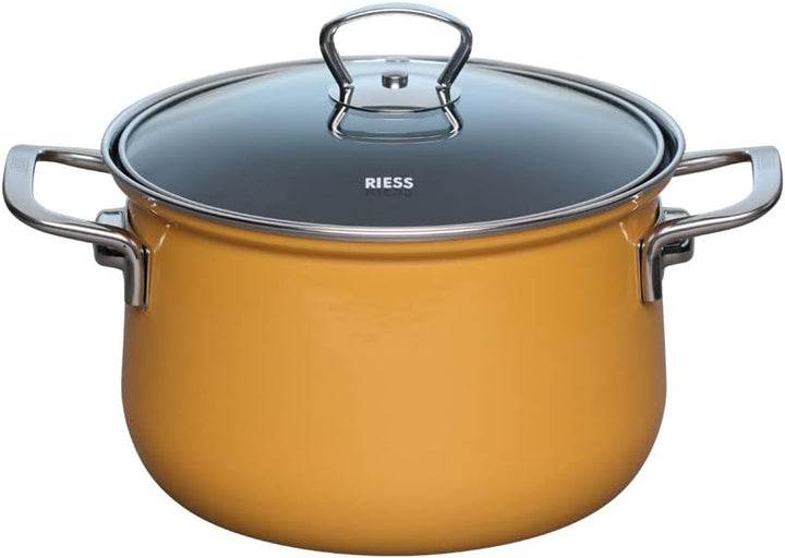 Riess, 0558-113, Emaileset 5-teilig, Nouvelle, ORANGE, LBH 48,5 x 28,5 x 39cm, Gewicht 9,98kg, Fleis