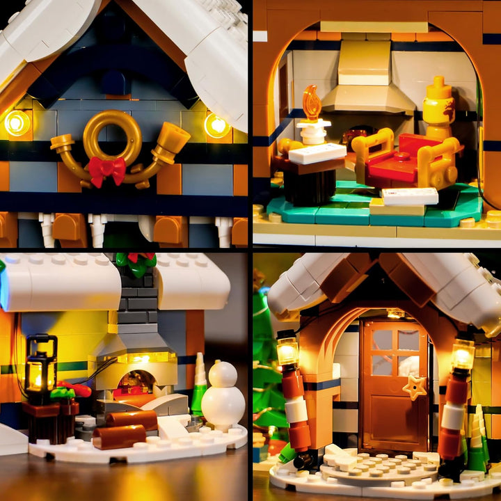 Fernbedienung Led Licht Set Kompatibel mit Lego 10339 Santa's Post Office (Kein Modell), Led Beleuch