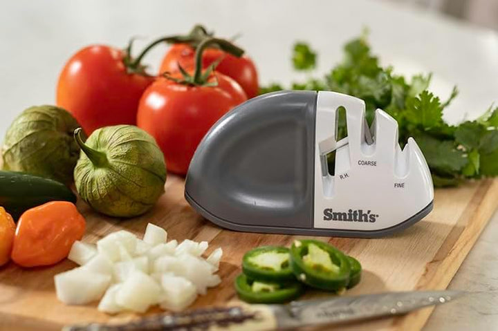 SMITH'S SINCE 1961 51003 Messerschärfer, Kunststoff, Weiss Weiss Diamond Max, Weiss Diamond Max