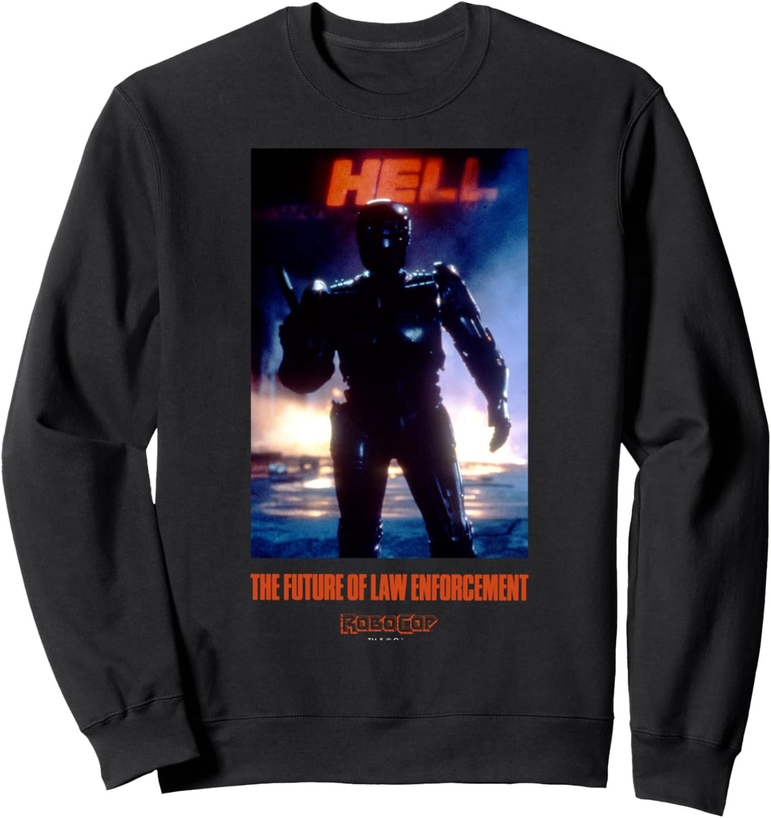 RoboCop The Future Of Law Enforcement Portrait Sweatshirt