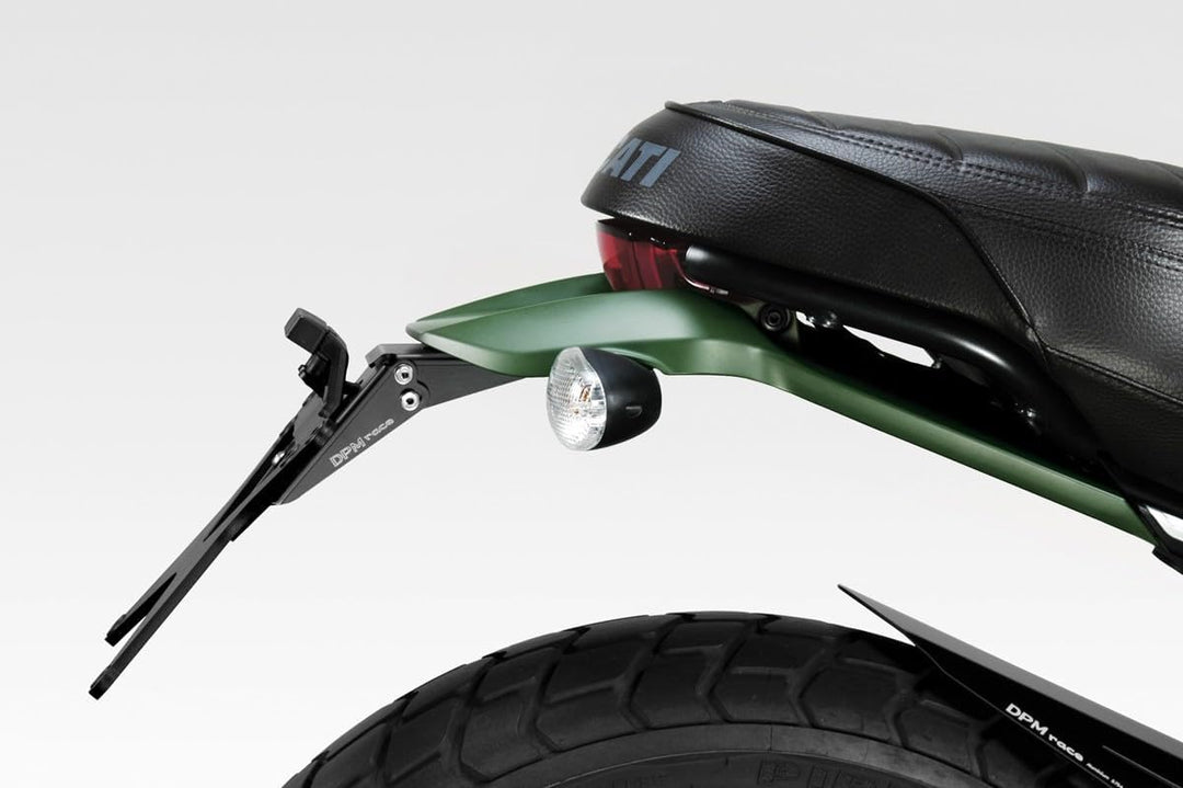 Scrambler 800 (Urban Enduro, Icon, Italian Independent) - Kit Kennzeichenhalter (D-0220) - Einstellb