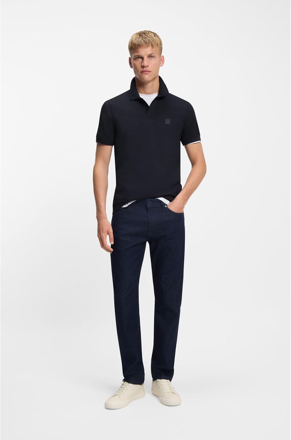 BOSS Herren Passenger Polohemd (1er Pack) M Dark Blue404, M Dark Blue404