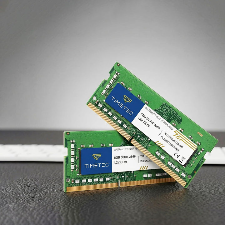 Timetec 8GB DDR4 2666MHz (DDR4-2666) PC4-21300 ((PC4-2666V) Non-ECC Unbuffered 1.2V CL19 1Rx8 Single