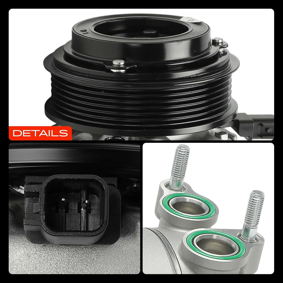 Frankberg Klimakompressor Klimaanlage Kompatibel mit Galaxy WA6 2.0L 2.3L 2006-2015 Mondeo IV BA7 2.