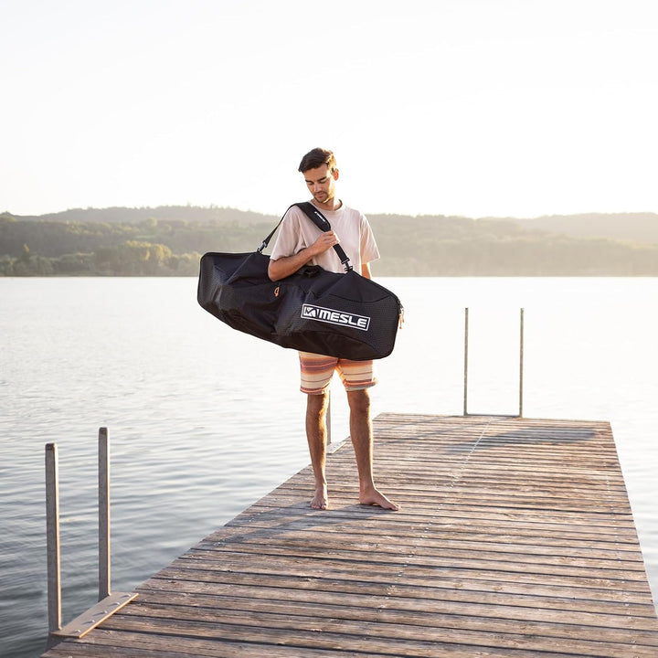 Mesle Wake- und Kiteboardtasche Quest Padded, bis 146 cm Boardlänge mit Bindung, gepolstert, Wakeboa
