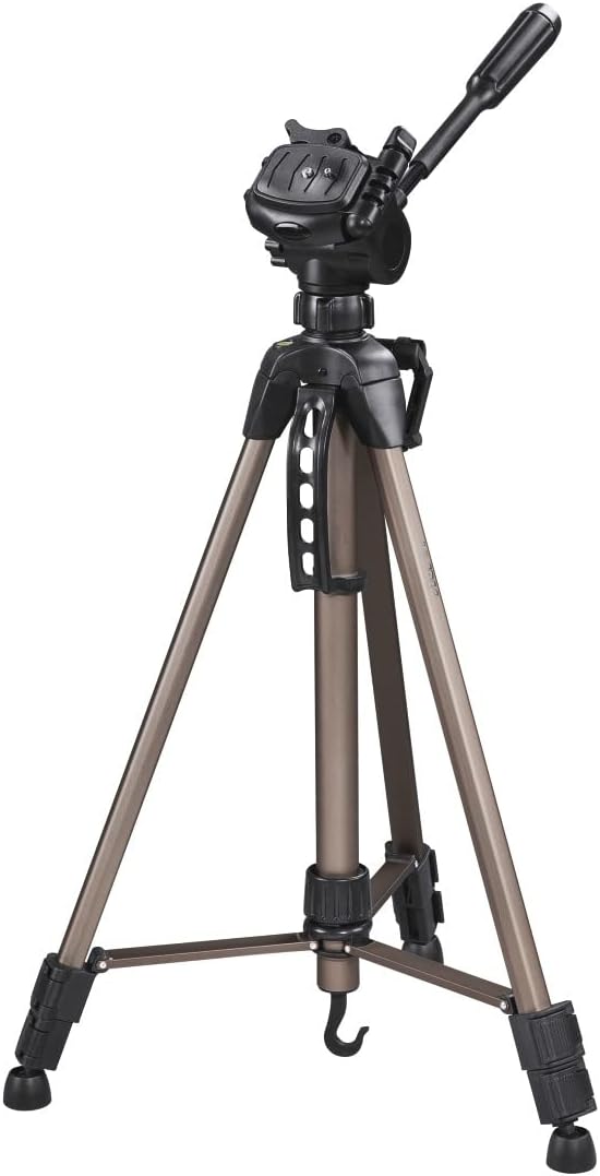 Hama Kamera Stativ Star 61 (Leichtes Dreibeinstativ mit 3-Wege-Kopf, Fotostativ mit 60-153cm Höhe, T