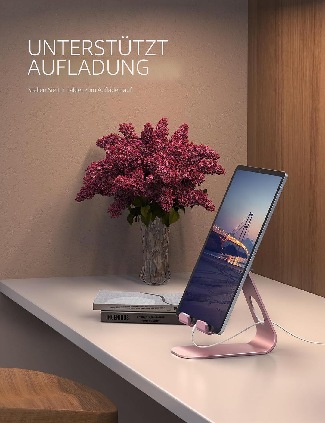Lamicall Tablet Ständer Verstellbare, Tablet Halterung - Universal Halter, Halterung, Dock für 2024