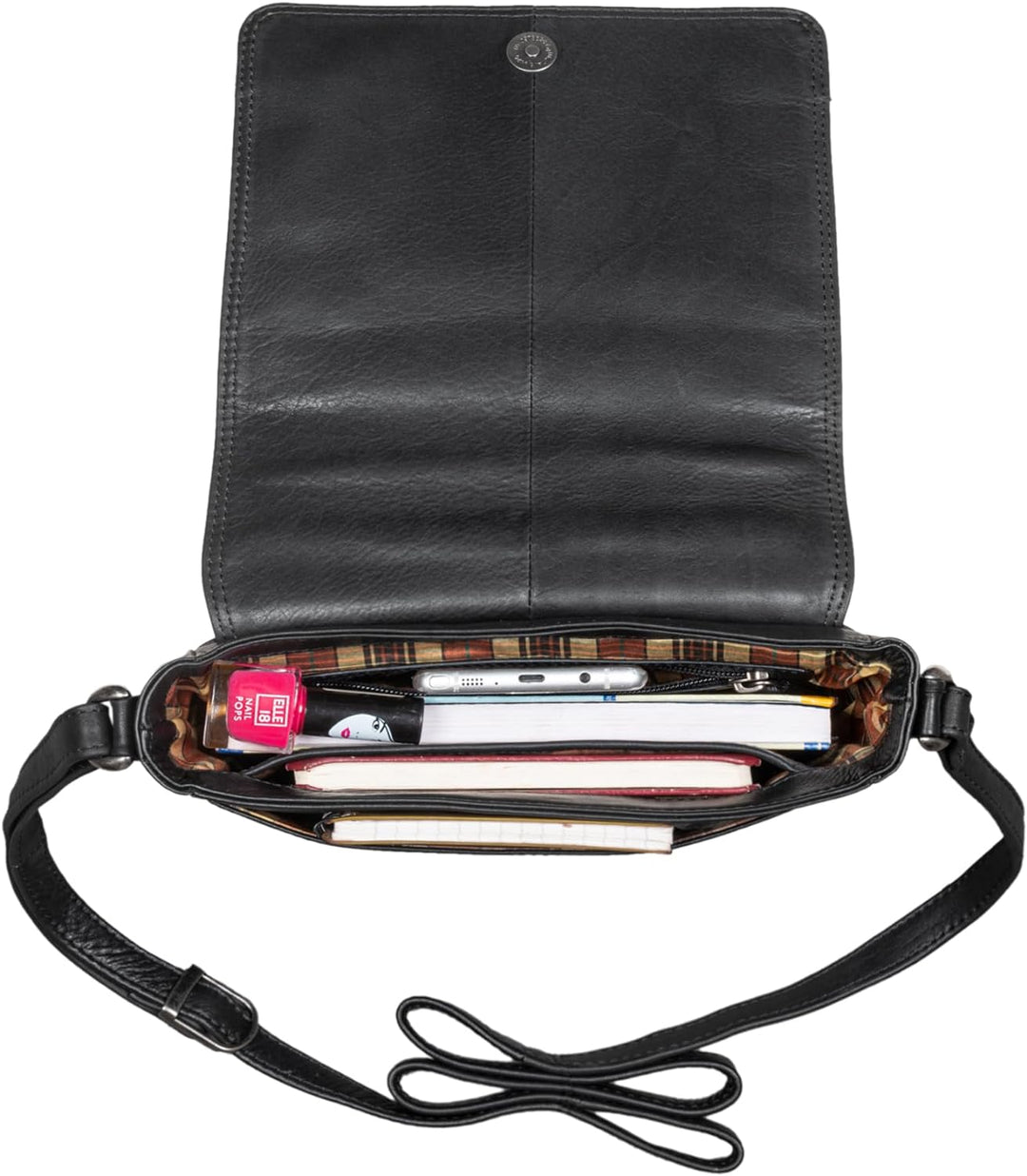 STILORD 'Edith' Lederhandtasche Damen Echtleder Klein Leder Handtasche Schultertasche Umhängetasche