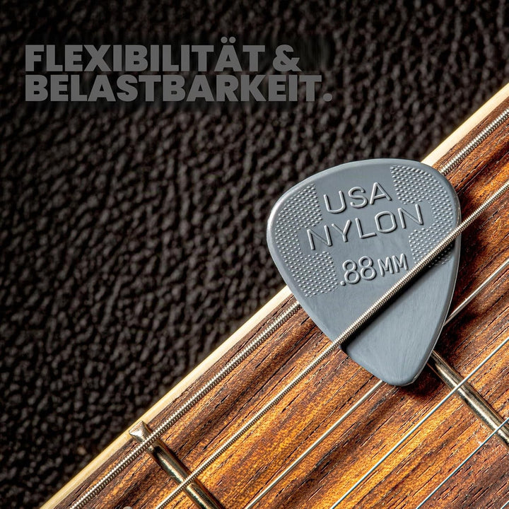 Médiators Jim Dunlop 0,73mm Nylon 0,73mm sachet de 72 0,73mm Nylon Standard Sachet de 72, 0,73mm Nyl