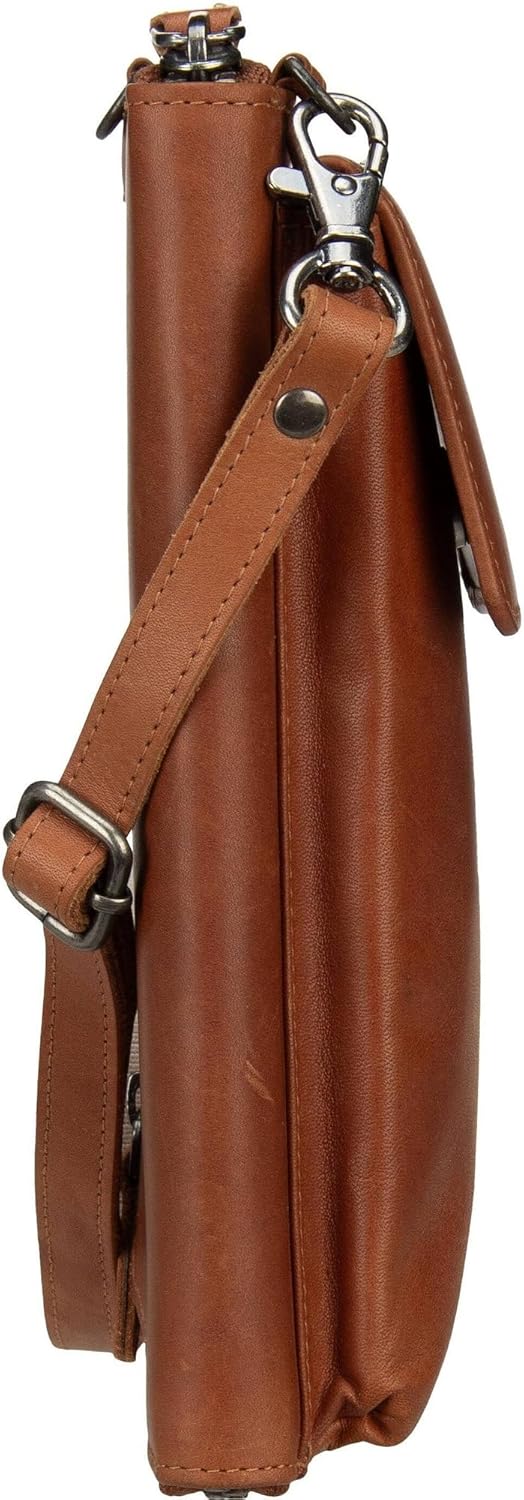 The Chesterfield Brand Wax Pull Up Malaga Handytasche Leder 10 cm