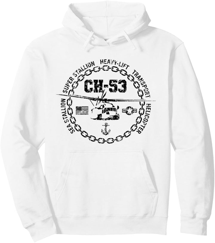 CH-53 Sea Hengst Super Hengst Militär Hubschrauber Pullover Hoodie