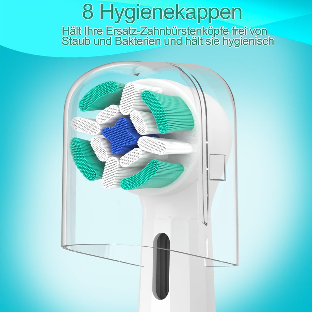 8er IO Sanfte Reinigung Aufsteckbürsten Kompatibel mit Oral B iO Elektrischen Zahnbürstea, Sensitiv