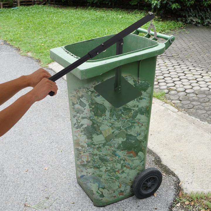Müllpresse für Zuhause Mülltonnen Presse Verdichter Müllverdichter aus Eisen, Manuelle Mülleimer Pre