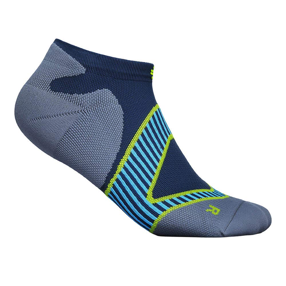 BAUERFEIND Sportsocken Run Performance Low Cut Socks, 1 Paar kurze Laufstrümpfe 41-43 Blau, 41-43 Bl