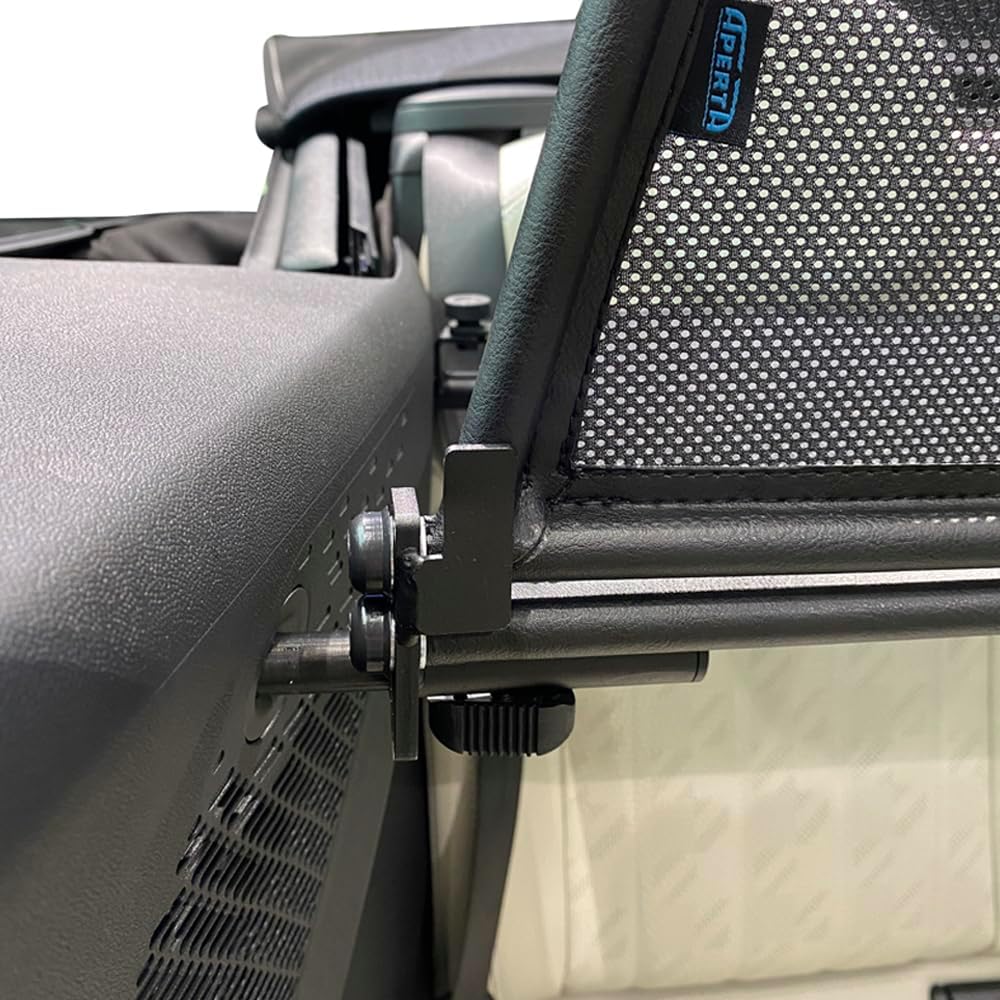 Aperta Windschott passend für Mini Cooper Cabrio F57 100% Passgenau OEM Qualität Schwarz Windstop Wi