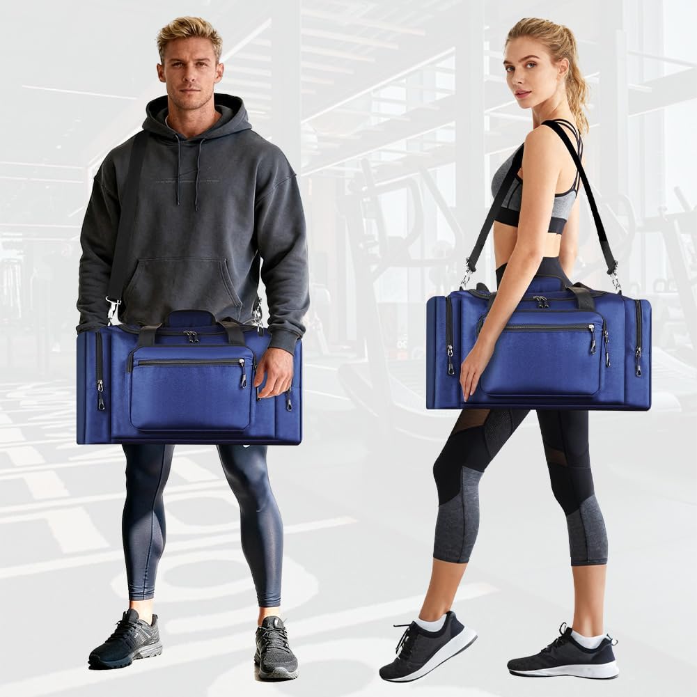 OSDUE Sporttasche & Reisetasche für Damen und Herren, mit Schuhfach, 35L Reisetasche, Sport Bag, Han
