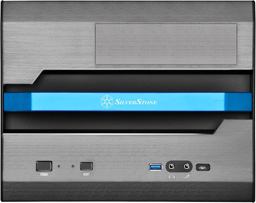 SilverStone SST-SG12B - Sugo Micro ATX Cube Gehäuse, schwarz