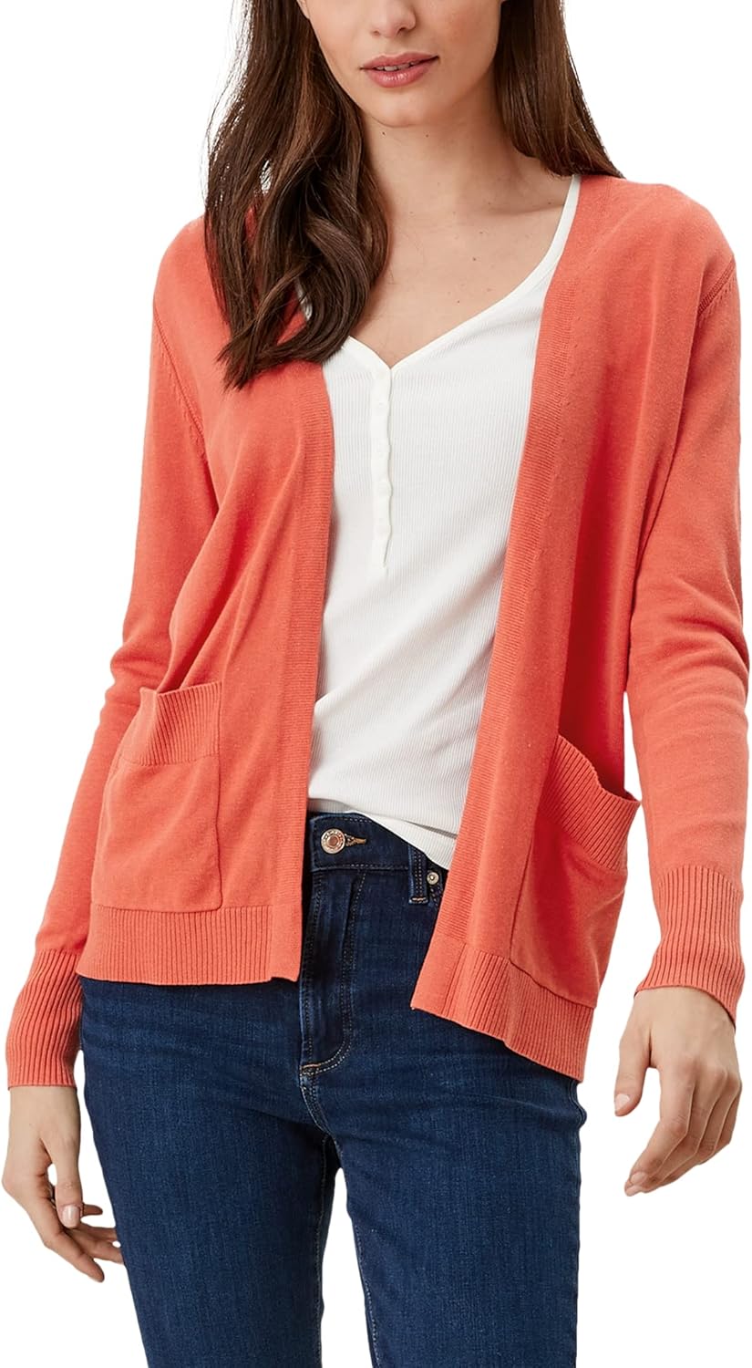 s.Oliver Damen Jacke Langarm, Terracotta