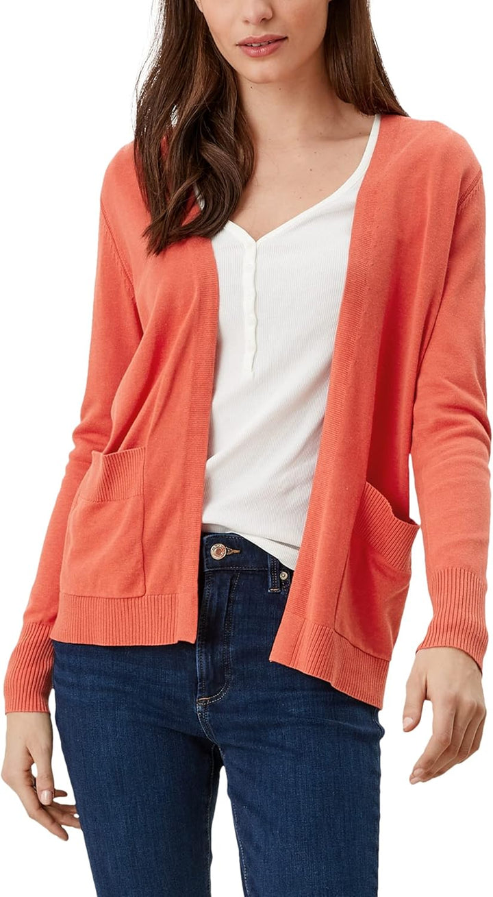 s.Oliver Damen Jacke Langarm, Terracotta