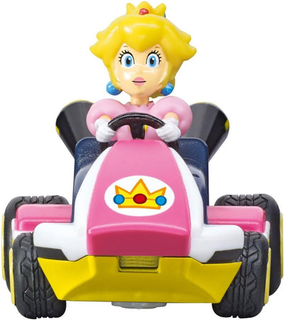 Carrera RC Mario Kart Mini RC Peach I Für Kinder und Erwachsene, Jungs & Mädchen I Einzigartige Orig