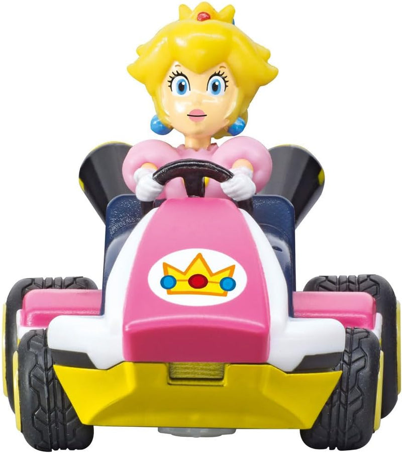 Carrera RC Mario Kart Mini RC Peach I Für Kinder und Erwachsene, Jungs & Mädchen I Einzigartige Orig