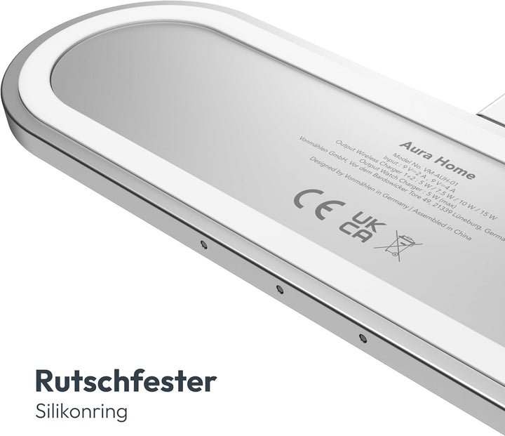 Vonmählen – Aura Home 3in1 kabellose Ladestation für induktives Laden bis 15 W – Wireless Charging S