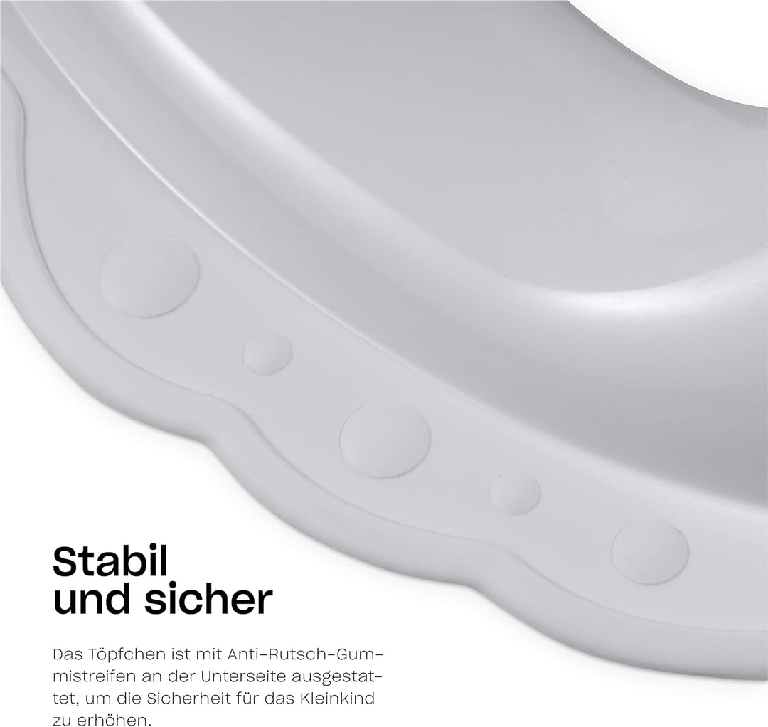Hylat Baby 3in1 Töpfchen-Set für Kinder - Toilettensitz, Tritthocker & Töpfchen - Kindertoilette für