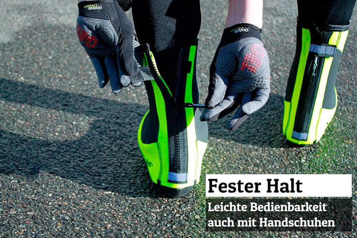 Zwölfender Classic Winddichte, wasserdichte und wärmeisolierende Neopren-Überschuhe für Herren und D