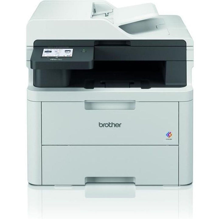 Brother MFC-L3740CDWE EcoPro- Kompaktes 4-in-1 Farb-LED Multifunktionsgerät mit WLAN/LAN, ADF und Du