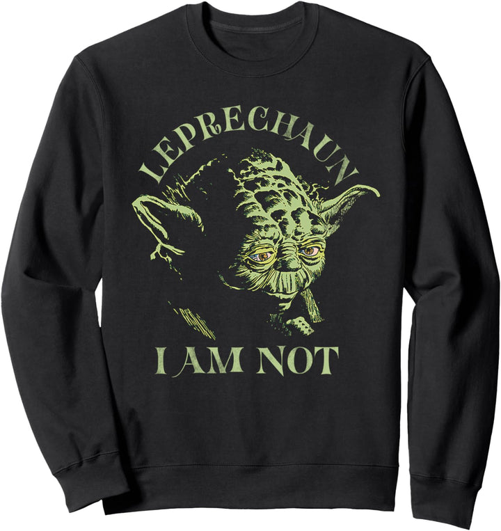 Star Wars Yoda Leprechaun I Am Not St. Patrick's Day Sweatshirt