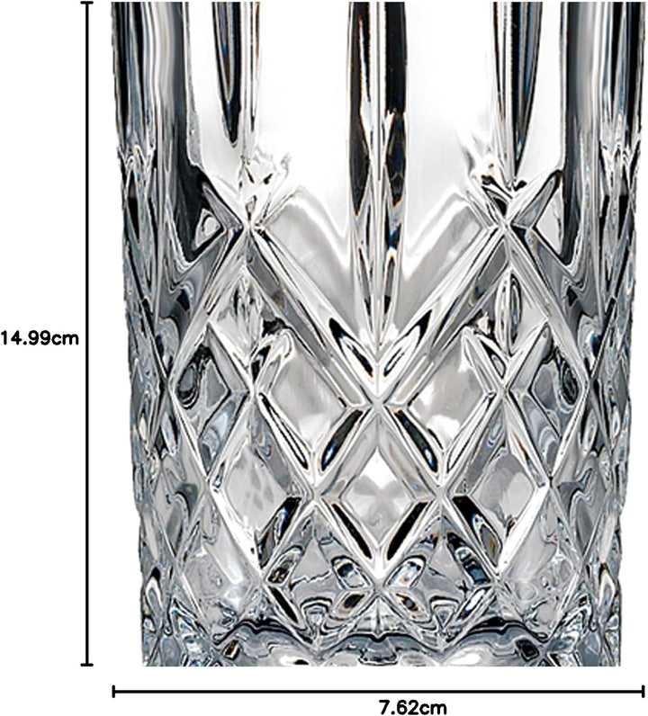 Marquis By Waterford Markham Highball-Set, 4 Stück, 1 Stück (1 Stück), transparent, 4 Count (Pack of